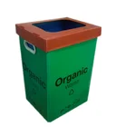 wholesale Strong and durable pp Twin wall corflute coroplast plastic corrugated recycle waste trash bin