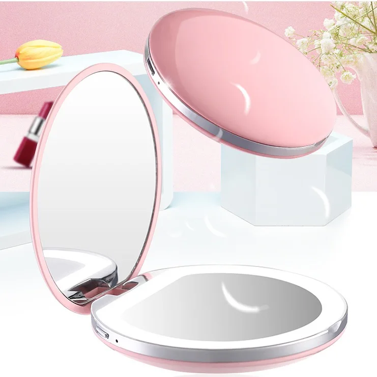7.5cm mini led light makeup pocket mirror led cosmetic mirror with you logo accepted
7.5cm mini led light makeup pocket mirror led cosmetic mirror with you logo accepted