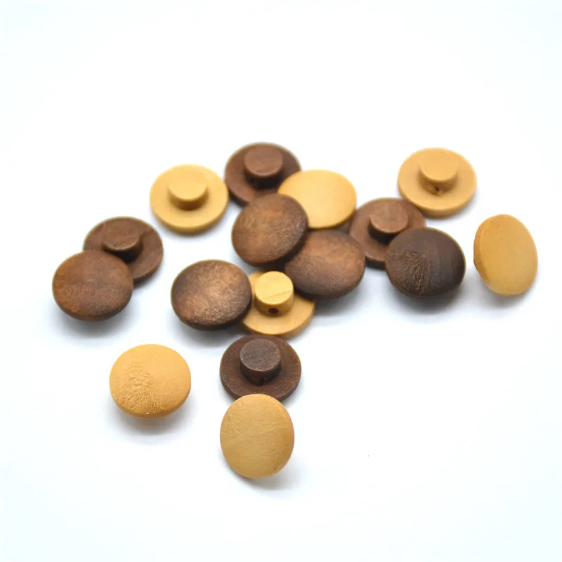 Shirt coat unfinished vintage wooden shank buttons, Black,coffee,natural;customized different colors
Shirt coat unfinished vintage wooden shank buttons, Black,coffee,natural;customized different colors