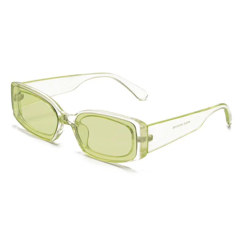 2019 popular women european fashionable transparent green square pc frame italian brand sunglasses with your logo
2019 popular women european fashionable transparent green square pc frame italian brand sunglasses with your logo