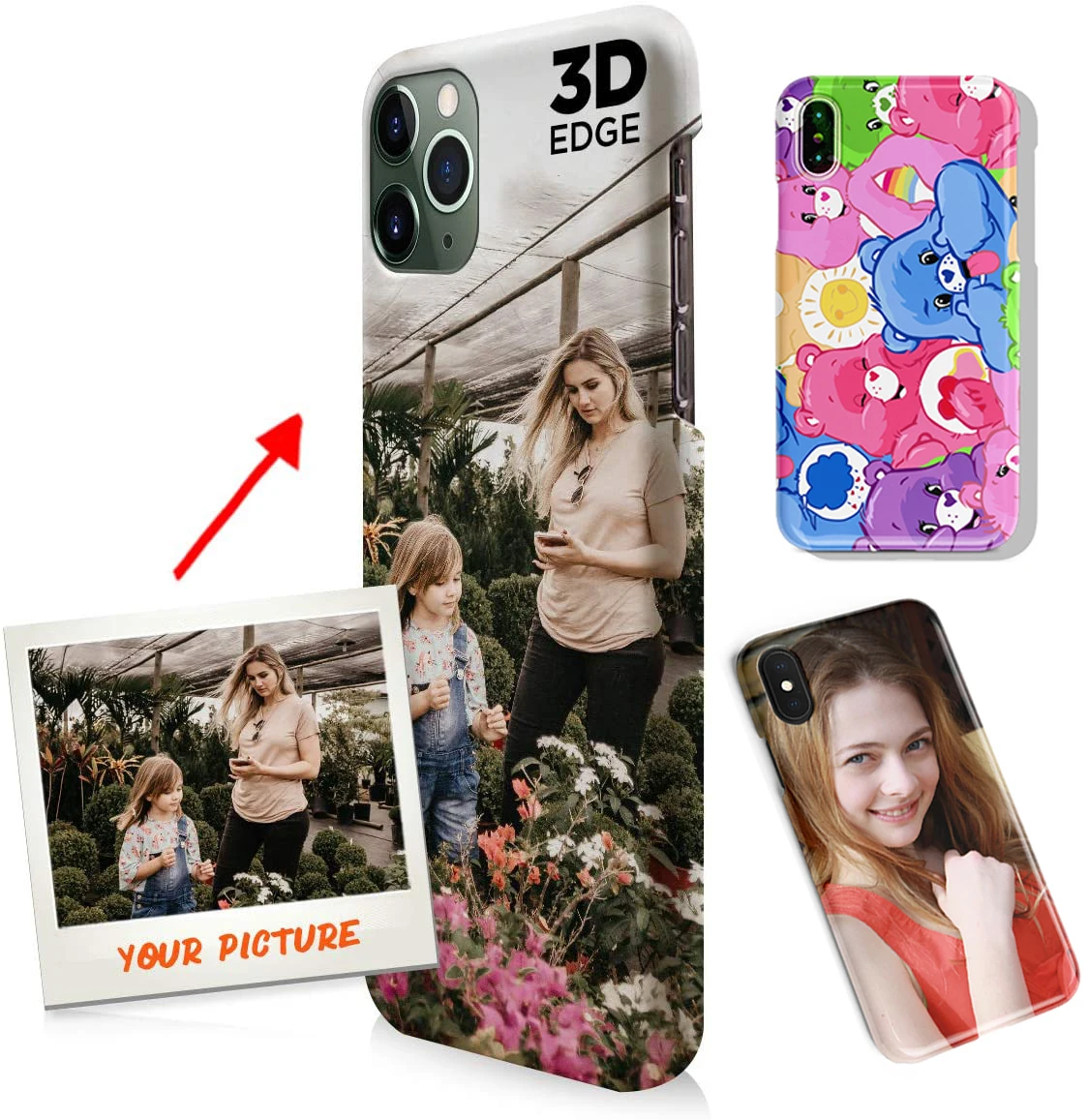 Drop Shipping Custom 3D Full Printing Hard Matte/Glossy Mobile Phone Case Cover Personalized with Picture Photo For Apple iPhone
Drop Shipping Custom 3D Full Printing Hard Matte/Glossy Mobile Phone Case Cover Personalized with Picture Photo For Apple iPhone