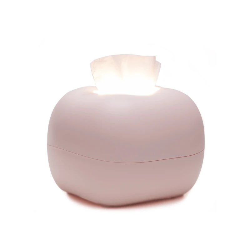 China factory supply LED small night light luxury tissue box plastic tissue box, White / pink
China factory supply LED small night light luxury tissue box plastic tissue box, White / pink