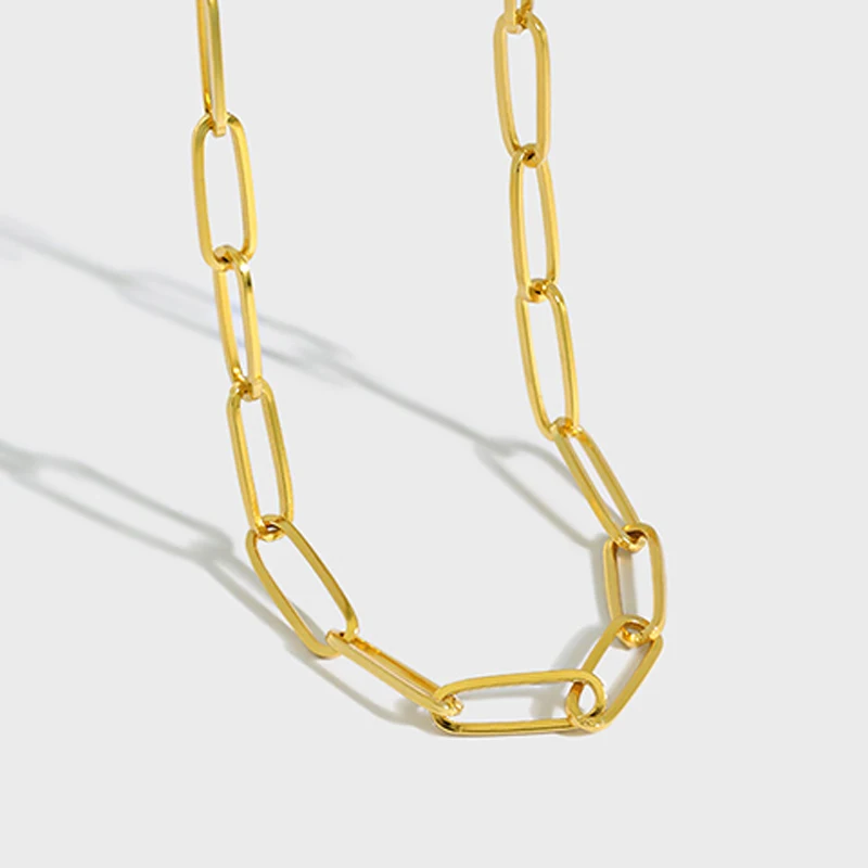 Fashion trendy sterling silver 925 gold plated jewelry basic style men accesories cuban chain link necklace for women wholesale
Fashion trendy sterling silver 925 gold plated jewelry basic style men accesories cuban chain link necklace for women wholesale
