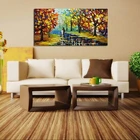 Fujong-ART Paintings, Oil Painting Landscape 3D Hand-Painted On Canvas Abstract Artwork Art Decoration Abstract Painting