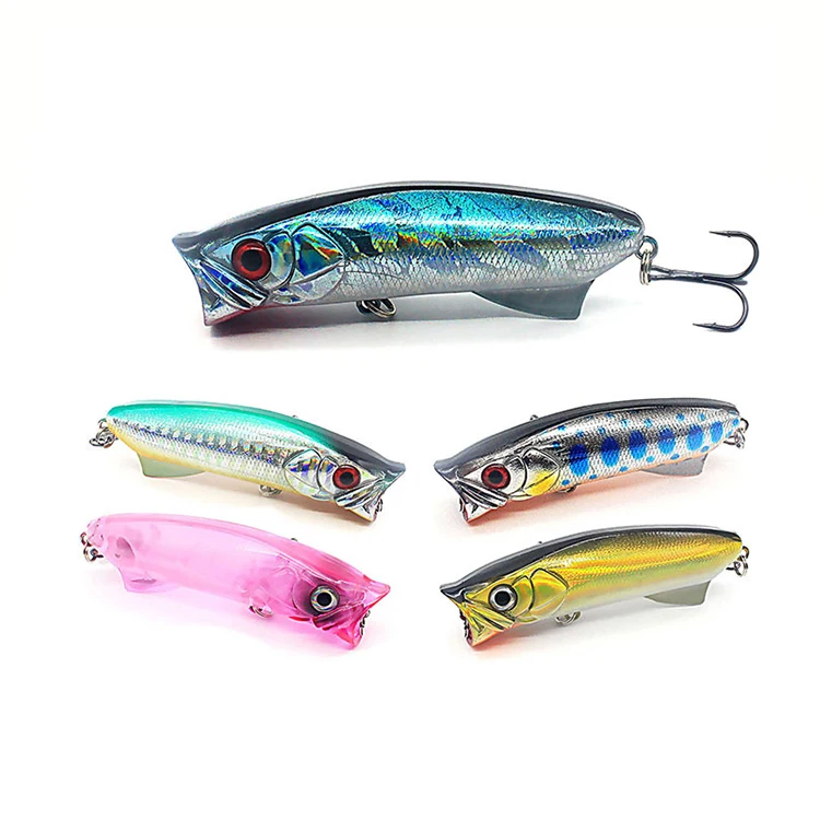 Manufacturers wholesale Topwater Popper Plastic Hard Fishing Baits Floating pencil Lure, 7 colors
Manufacturers wholesale Topwater Popper Plastic Hard Fishing Baits Floating pencil Lure, 7 colors
