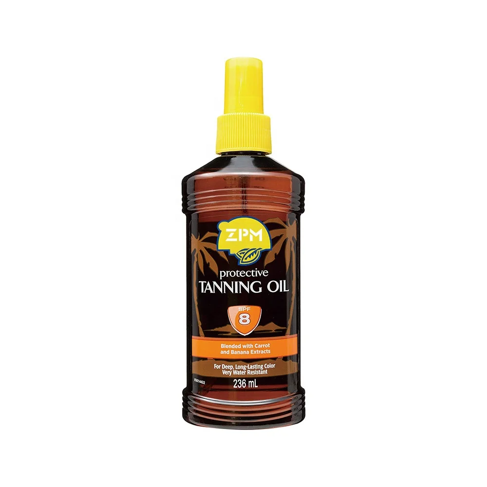 zpm oem/odm private label organic tanning oil spray self tanning
