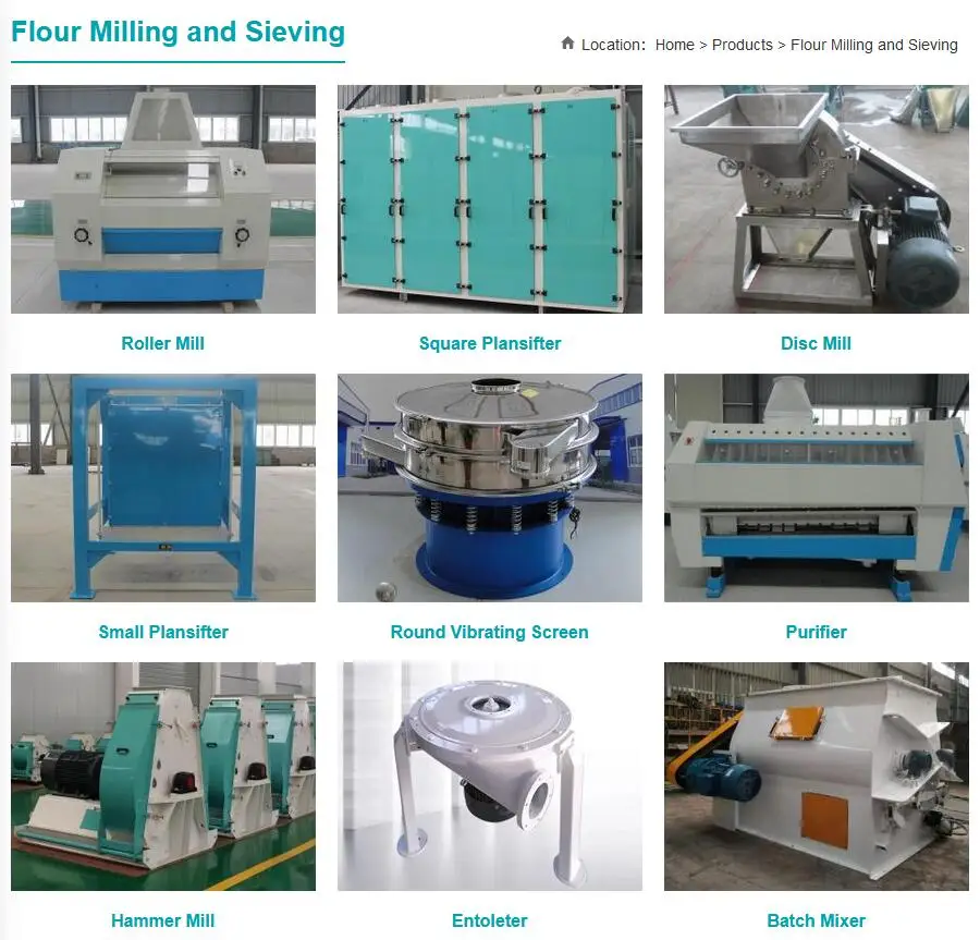 Flour Milling and Sieving