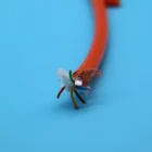 Pipe inspection robot 5 core shielded cctv camera flexible cable