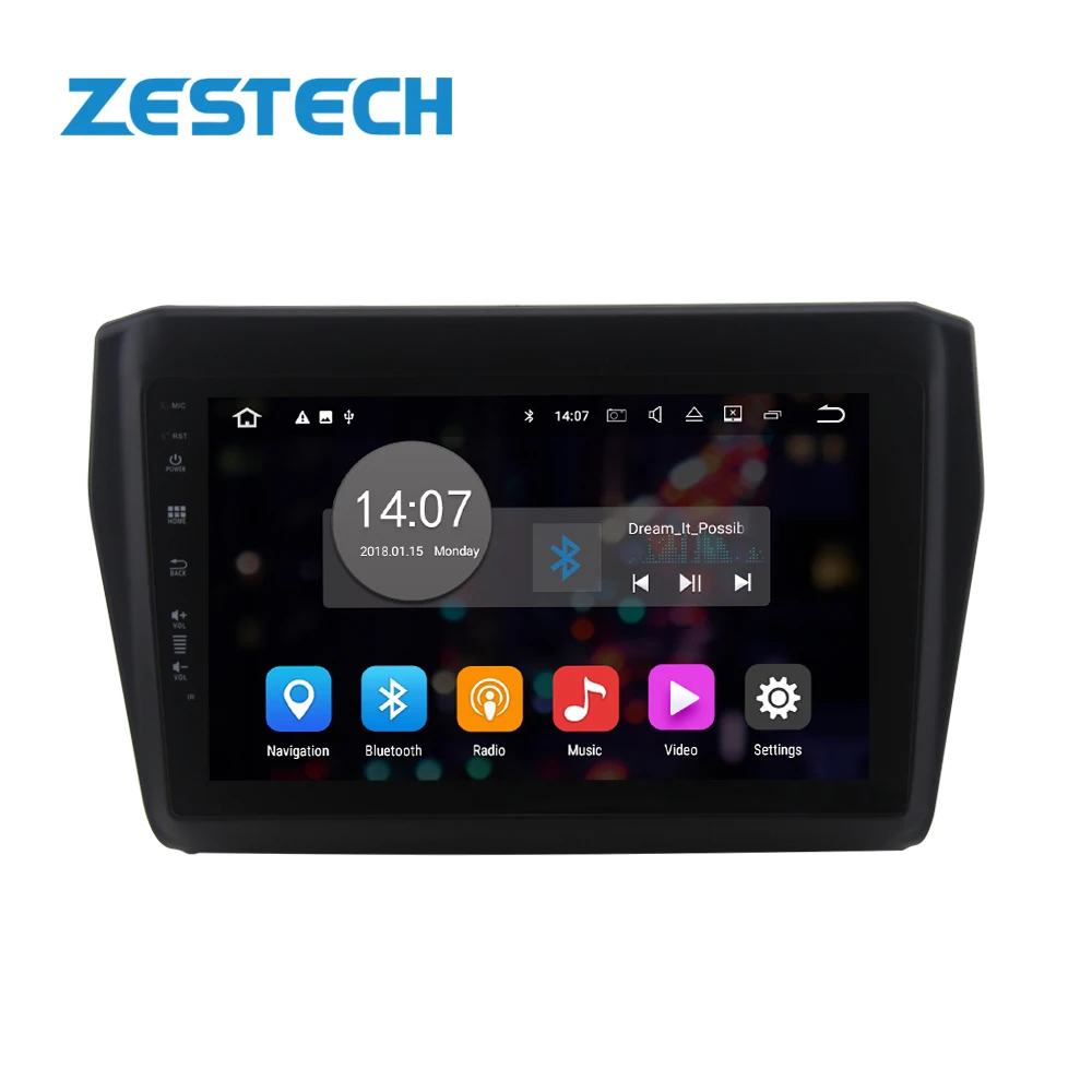 For suzuki swift 2017 car dvd gps navigation system body kits spare parts car dvd player with GPS DVD USB/SD AM/FM