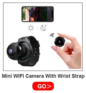 cop spy cam HD video camera small wireless hidden wifi mini night vision portable outdoor sport recorder indoor security camera