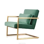 Living Room Sofa Furniture Luxury Wholesale Couch Velvet Gold Sofa Armchairs Living Furniture