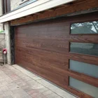 Glass Door Glass Door Price Modern And Classical Wood Automatic Glass Panel Garage Door Price For Sale