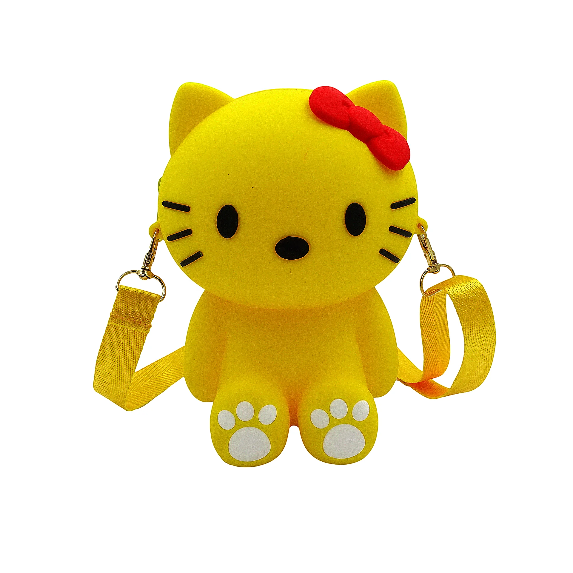 Silica gel manufacturer cartoon one-shoulder cross-body bag South Korean version of the candy color cute cat mobile phone bag
Silica gel manufacturer cartoon one-shoulder cross-body bag South Korean version of the candy color cute cat mobile phone bag