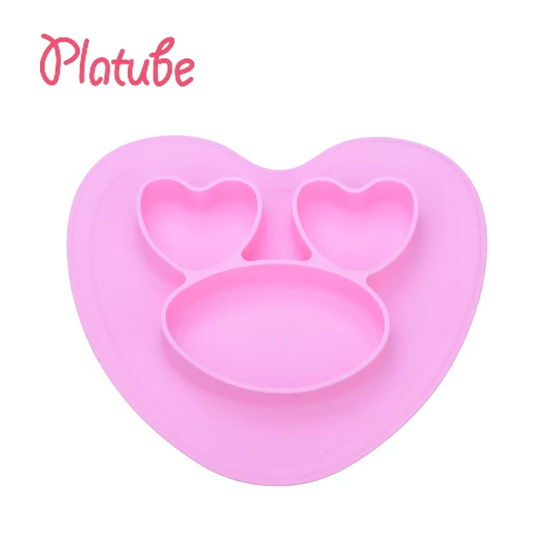 Best selling Heart Shape plates for baby set with spoon and fork silicone baby plate, As picture
Best selling Heart Shape plates for baby set with spoon and fork silicone baby plate, As picture
