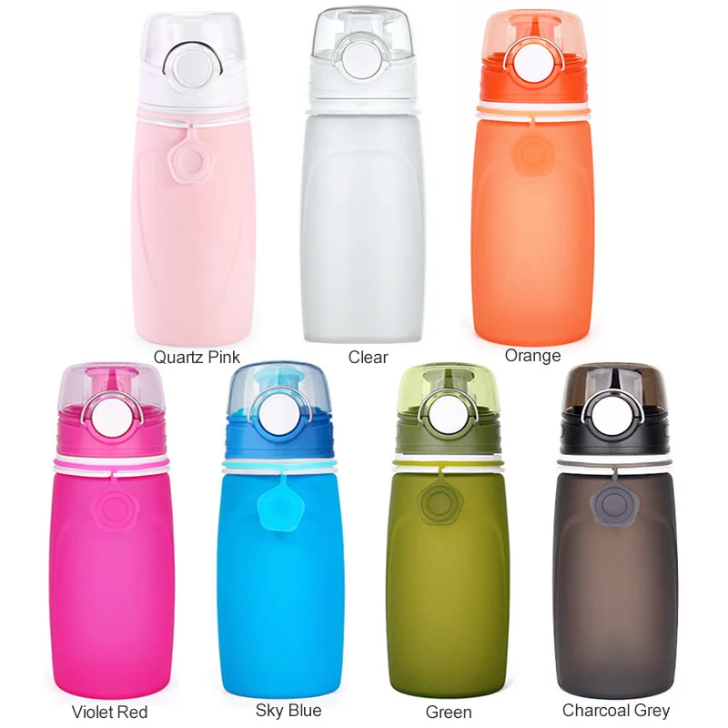 Customized Logo Silicone Collapsible Drinking Mini Bottle Foldable Water Bottle With Sealing Lid
Customized Logo Silicone Collapsible Drinking Mini Bottle Foldable Water Bottle With Sealing Lid