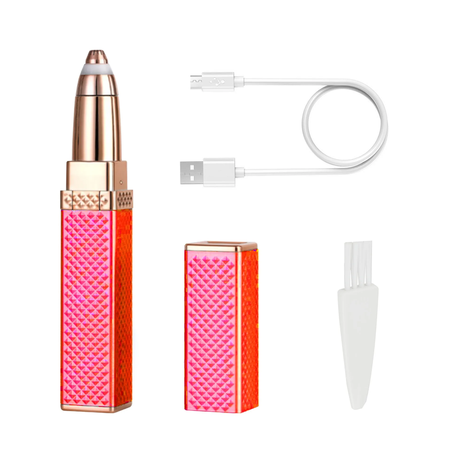 Mini Electric Lipstick Brows Pen Hair Remover Epilatore da donna depilador Painless eyebrow remover, Picture
Mini Electric Lipstick Brows Pen Hair Remover Epilatore da donna depilador Painless eyebrow remover, Picture