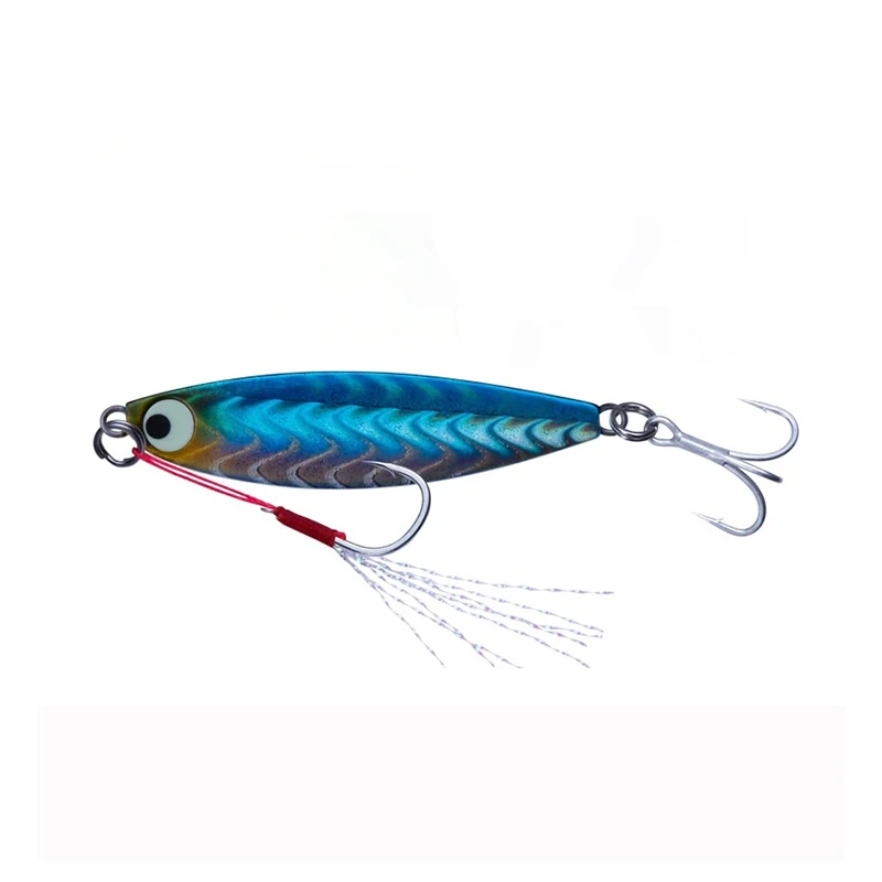 Professional Production Wholesale 10g Metal Jig Lures Bait Iron Jigging Fishing Lure
Professional Production Wholesale 10g Metal Jig Lures Bait Iron Jigging Fishing Lure