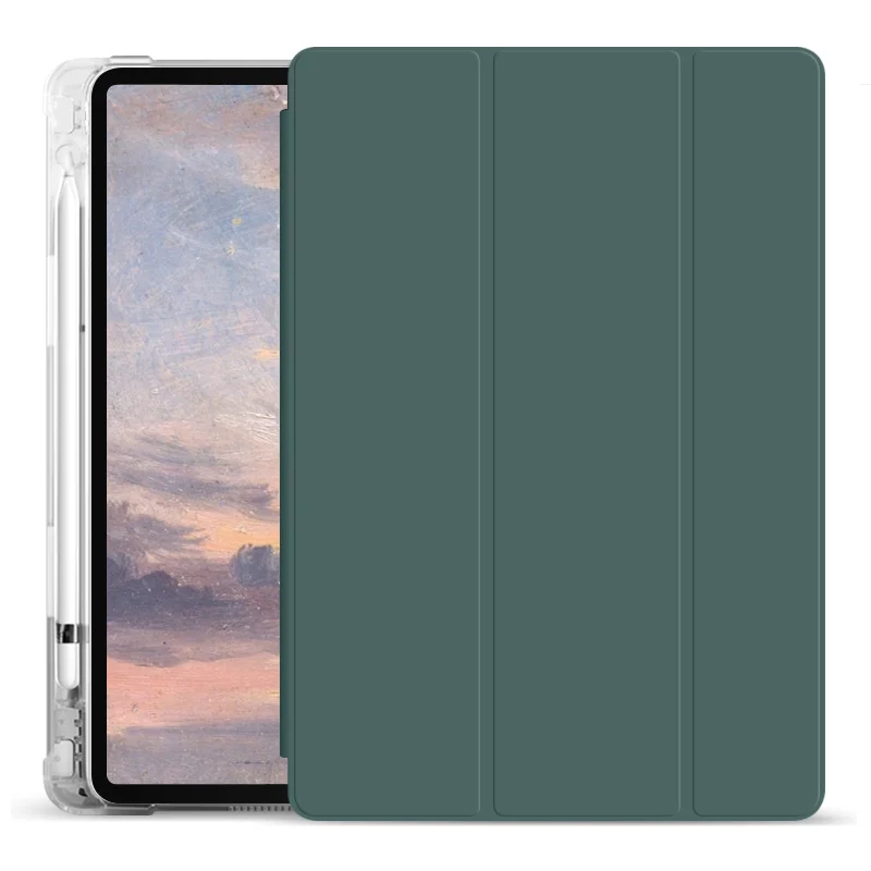 2020 New Design Soft TPU Transparent with Pencil Holder Smart Trifold Flip Case Cover for Apple pro 12.9 2020
2020 New Design Soft TPU Transparent with Pencil Holder Smart Trifold Flip Case Cover for Apple pro 12.9 2020