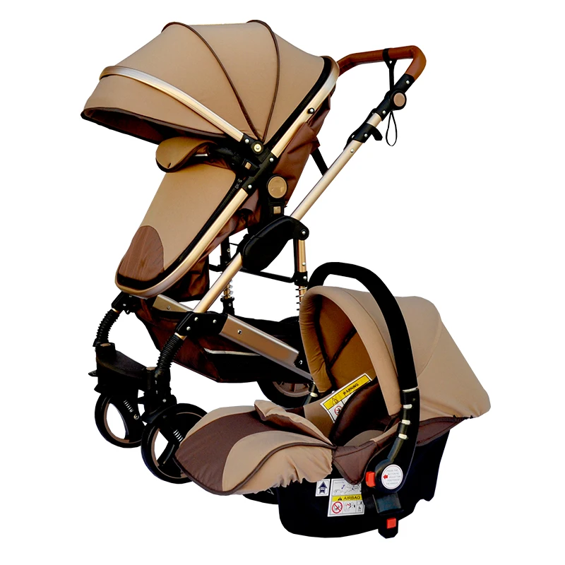 

3in1 baby strollers Luxury Baby Stroller pram 3 In 1 Travel System Baby Stroller, Blue,red,khaki,black, purple ,customised