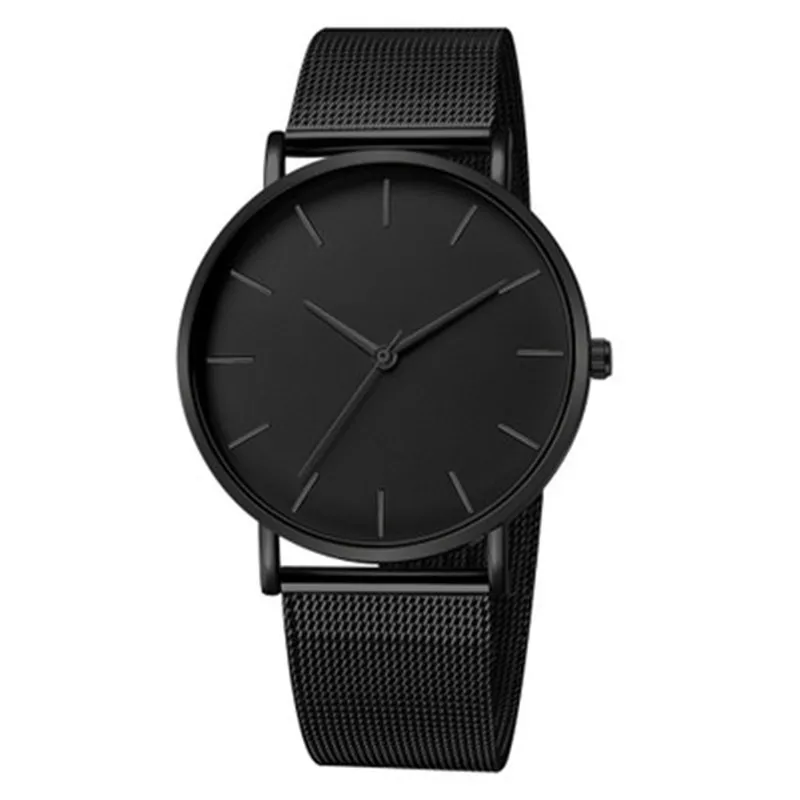 Modern Fashion Black Quartz Watch Man Women Mesh Bracelet High Quality Casual Wrist Watch L0222, 15 colors
Modern Fashion Black Quartz Watch Man Women Mesh Bracelet High Quality Casual Wrist Watch L0222, 15 colors