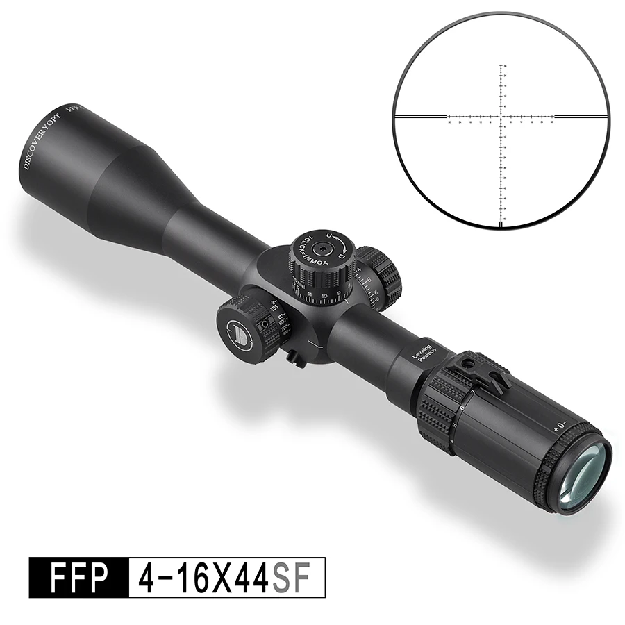 Discovery New Coming High-End scope FFP 4-16X44SF First Focal Plane Scope W/ Free Ring Mount
Discovery New Coming High-End scope FFP 4-16X44SF First Focal Plane Scope W/ Free Ring Mount