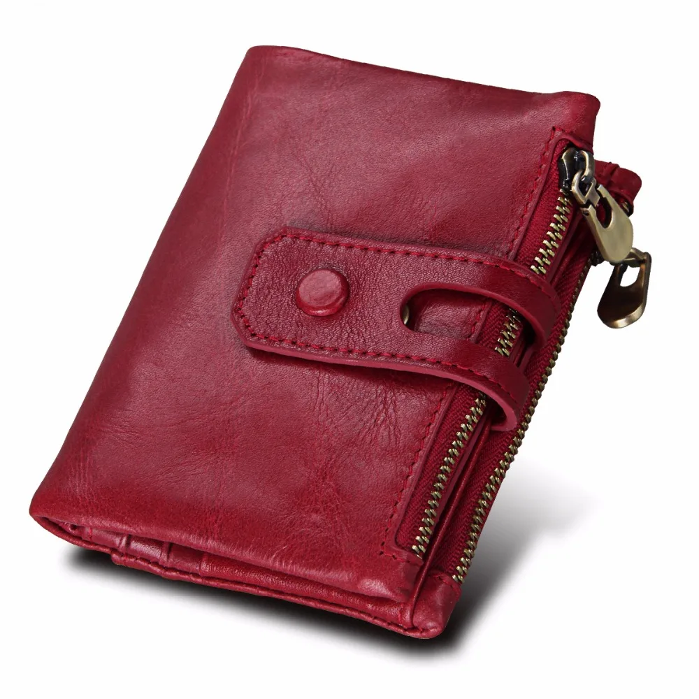 2019 Fashion Women Genuine Leather Wallets Female Hasp Double Zipper Design Coin Purse ID Card Holder Unisex Slim Wallet
2019 Fashion Women Genuine Leather Wallets Female Hasp Double Zipper Design Coin Purse ID Card Holder Unisex Slim Wallet