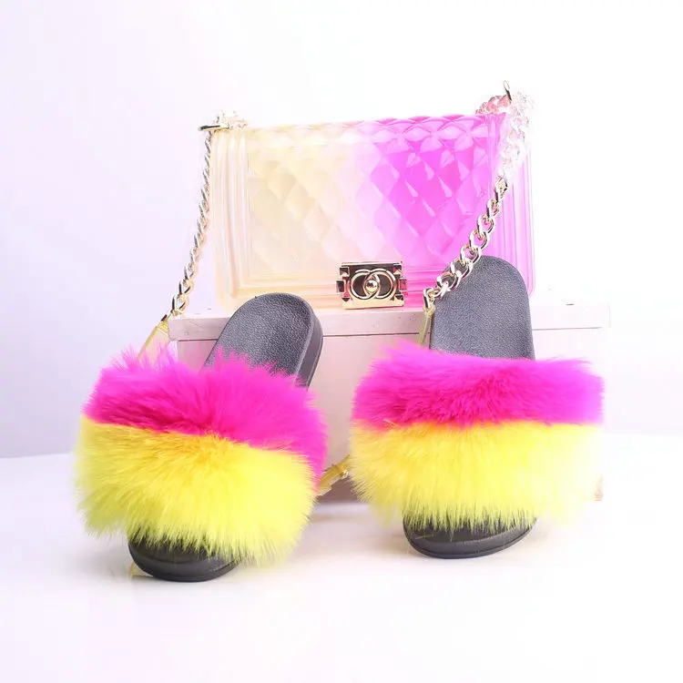 2020 Fashion women's slippers set rainbow purse lady colorful bags candy jelly hand bags ladies slippers and sandals set, Customized color
2020 Fashion women's slippers set rainbow purse lady colorful bags candy jelly hand bags ladies slippers and sandals set, Customized color