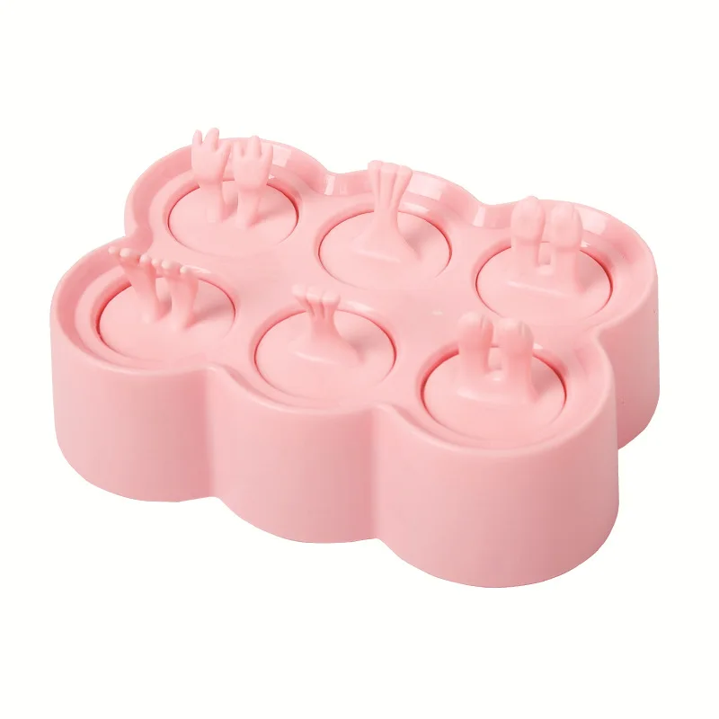 Ins creative cartoon silicone DIY ice cream lollipop mold six grid popsicle box animal ice plate
Ins creative cartoon silicone DIY ice cream lollipop mold six grid popsicle box animal ice plate