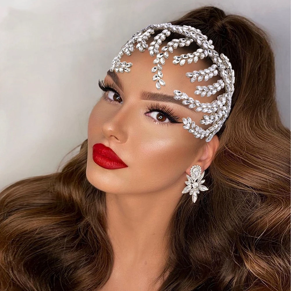 GENYA Irregular Wedding Headband Crystal Bridal Headpieces for Bride Flower Hair Accessories, Picture
GENYA Irregular Wedding Headband Crystal Bridal Headpieces for Bride Flower Hair Accessories, Picture