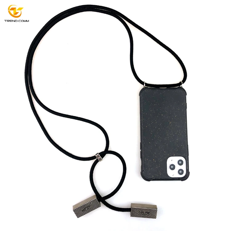 Crossbody Lanyard TPU PC Mobile Phone Accessory USB Charge Cable Strap Necklace Phone Case For iPhone 11 Pro, Black, yellow, blue, red,rainbow 
Crossbody Lanyard TPU PC Mobile Phone Accessory USB Charge Cable Strap Necklace Phone Case For iPhone 11 Pro, Black, yellow, blue, red,rainbow