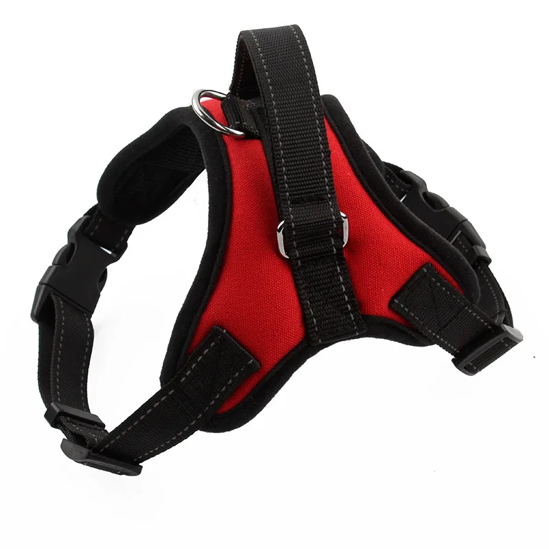 OEM Wholesale Nylon Large Big Reflective No Pull Military K9 Pet Dog Vest Harness With Handle
OEM Wholesale Nylon Large Big Reflective No Pull Military K9 Pet Dog Vest Harness With Handle
