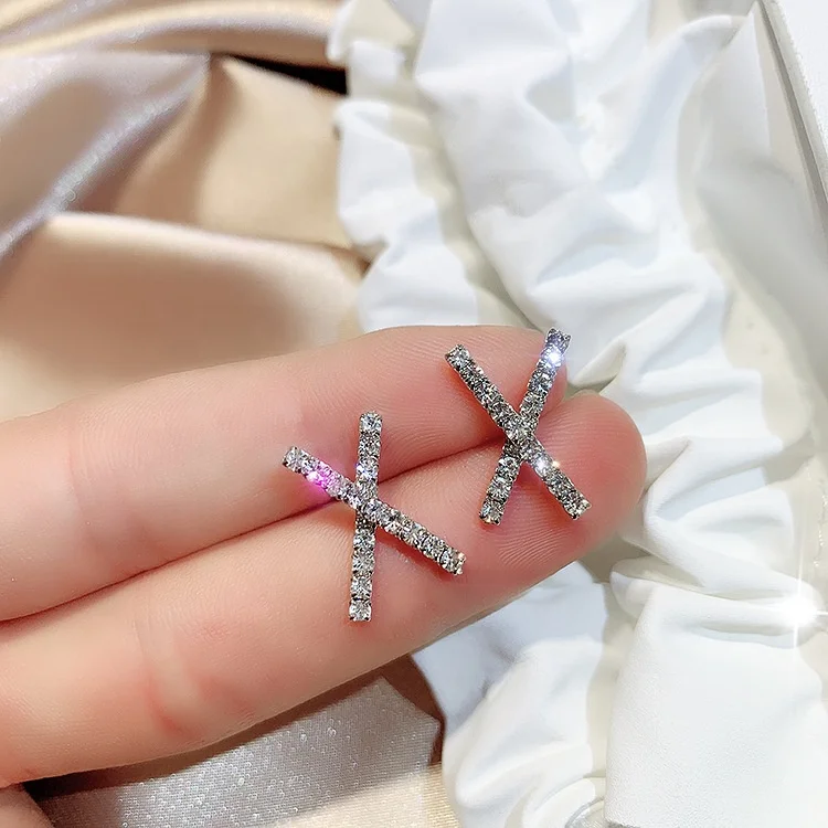New Arrival Fashion Geometric Metal Women Classic Stud Earrings Delicate Earrings With X Cross Geometric For Female Jewelry
New Arrival Fashion Geometric Metal Women Classic Stud Earrings Delicate Earrings With X Cross Geometric For Female Jewelry