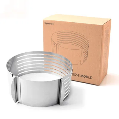 Stainless Steel Round Mousse Ring Round Cake Cutter Cake Mold Slice Layer Baking Mold
Stainless Steel Round Mousse Ring Round Cake Cutter Cake Mold Slice Layer Baking Mold
