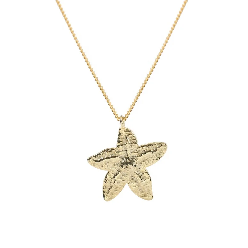 925 Sterling Silver Sea Animal Necklace Jewelry Starfish Zircon Star Pendant Necklaces Handmade Jewelry for Kids
925 Sterling Silver Sea Animal Necklace Jewelry Starfish Zircon Star Pendant Necklaces Handmade Jewelry for Kids