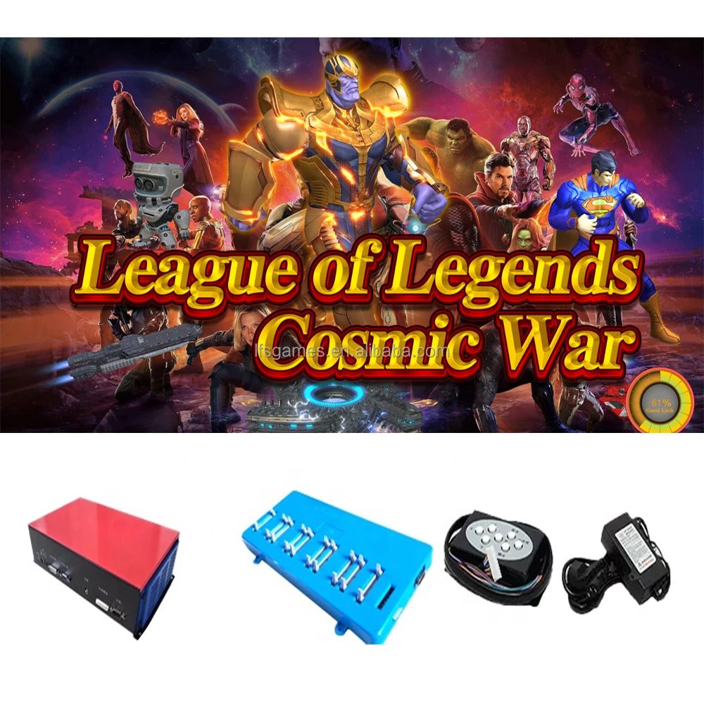 League of Legends Cosmic War Fish Hunter Game Kit Holding 20% - 50% Fish Table/fish game board For Sale, Customized color
League of Legends Cosmic War Fish Hunter Game Kit Holding 20% - 50% Fish Table/fish game board For Sale, Customized color