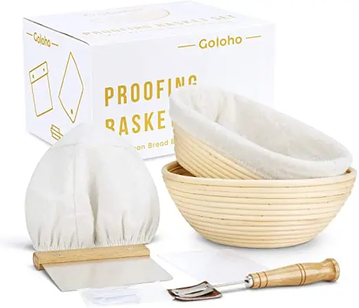 European Bread Making Home Kitchen Tools Bread Proofing Round Oval Bowl Rattan Handmade Bread Basket Sets, White
European Bread Making Home Kitchen Tools Bread Proofing Round Oval Bowl Rattan Handmade Bread Basket Sets, White