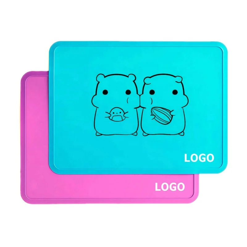 Anti-spill Embossed Edge Custom Logo Baby Feeding Mat Silicone Table Mat Silicone Place Mat for Kids, Pink, blue, aqua, purple
Anti-spill Embossed Edge Custom Logo Baby Feeding Mat Silicone Table Mat Silicone Place Mat for Kids, Pink, blue, aqua, purple