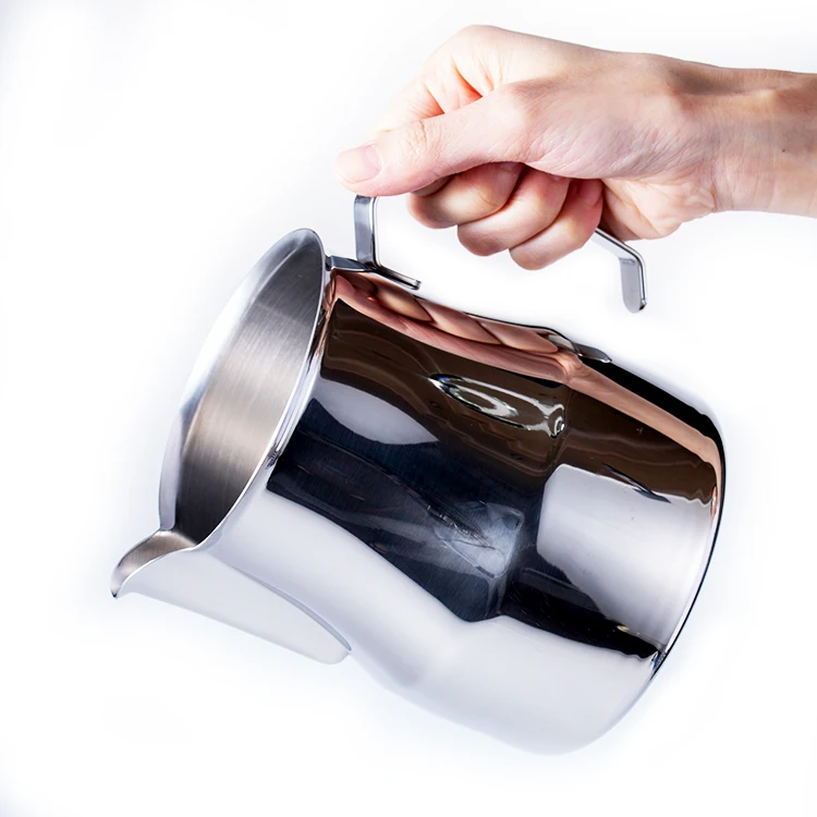 High quality350ml Stainless Steel Milk Frothing Jug Espresso Coffee Mug Milk Foam Tool Coffeware
High quality350ml Stainless Steel Milk Frothing Jug Espresso Coffee Mug Milk Foam Tool Coffeware