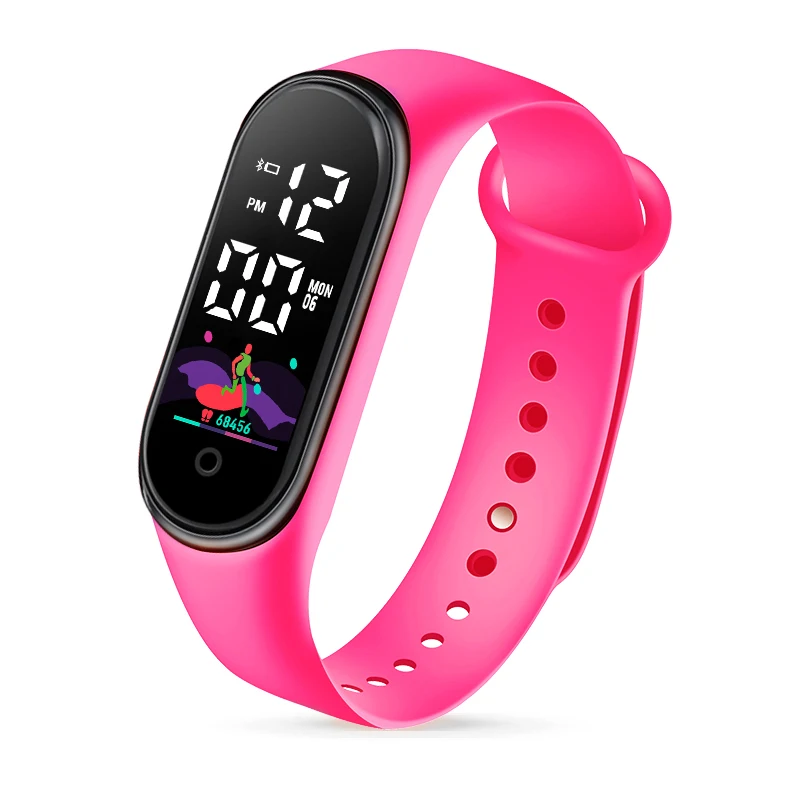 2022 most discount wholesale hot and colorful Mi8 color children's waterproof sports digital LED watch with touch screen, 16colors
2022 most discount wholesale hot and colorful Mi8 color children's waterproof sports digital LED watch with touch screen, 16colors