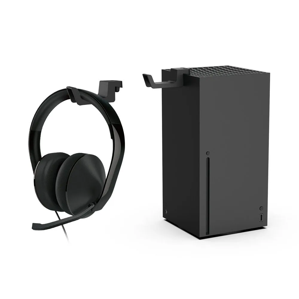 TYX-0674 Headphone Hook For Xbox Series X Console Mount Earphone Holder Bracket Hanger Headset Storage Stand Game Accessories, Black
TYX-0674 Headphone Hook For Xbox Series X Console Mount Earphone Holder Bracket Hanger Headset Storage Stand Game Accessories, Black