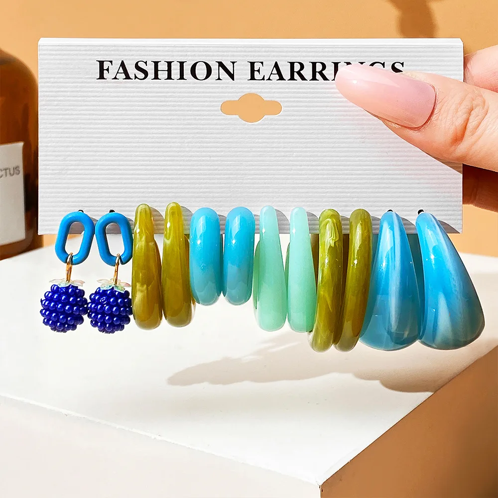 Fashion Wholesale Bulk Acrylic Seed Bead Earrings Set For Women Summer Hoop Earrings
Fashion Wholesale Bulk Acrylic Seed Bead Earrings Set For Women Summer Hoop Earrings