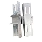 Good quality galvanized metal steel cable trunking price cable tray bracket