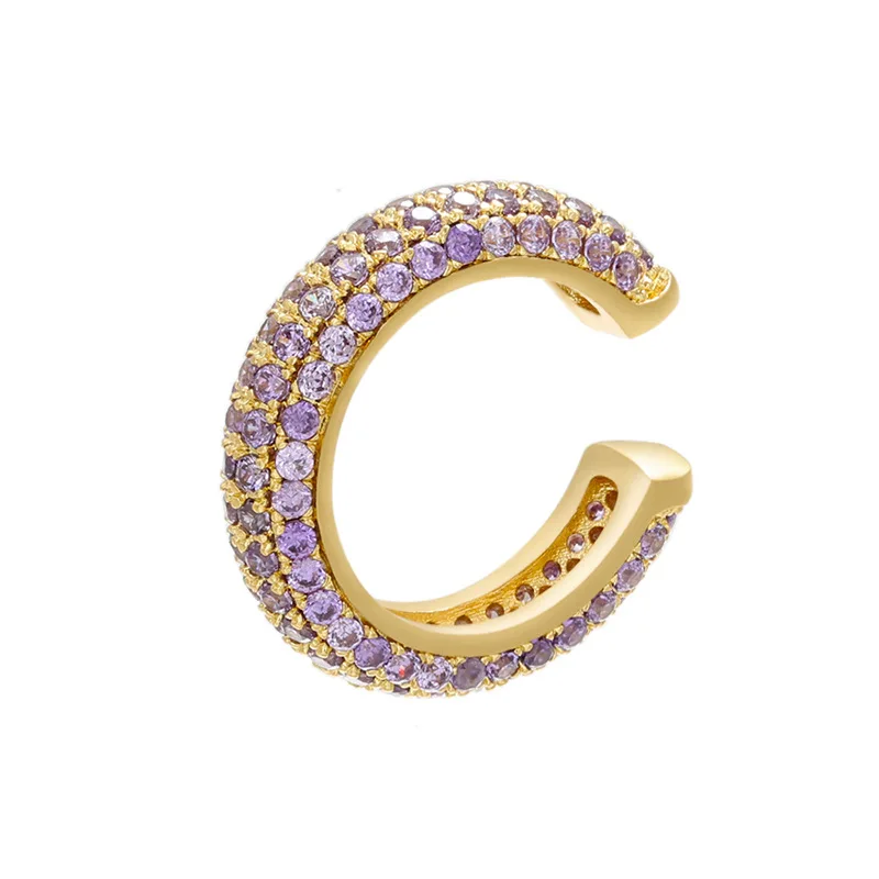 Colorful Diamond Ear Bone Clip Color Zircon Cuff Earrings No Piercing Earrings Women Copper Plated Zircon Accessories, Mutiple colors cuff earrings women
Colorful Diamond Ear Bone Clip Color Zircon Cuff Earrings No Piercing Earrings Women Copper Plated Zircon Accessories, Mutiple colors cuff earrings women