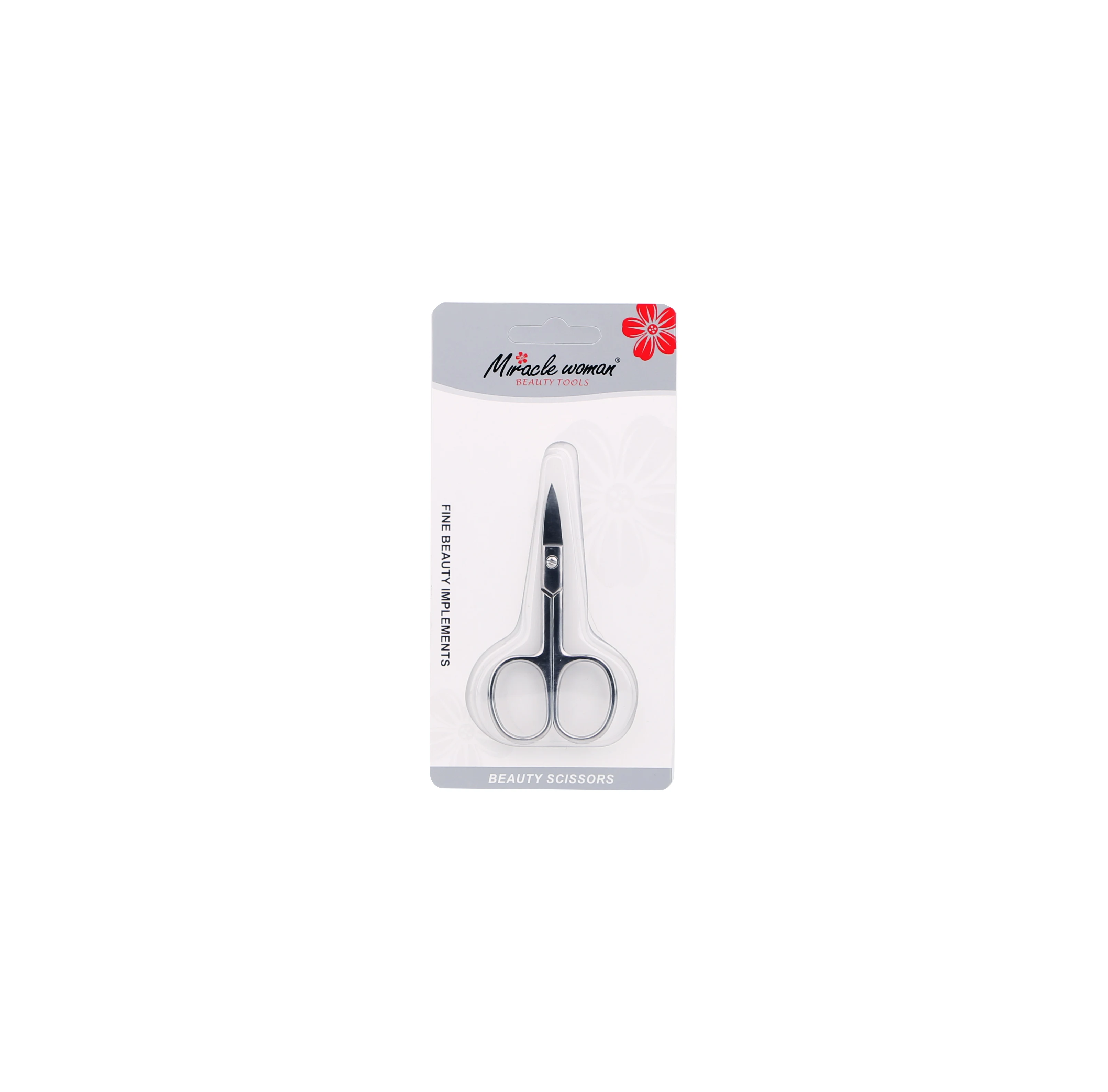 Low MOQ Custom Color Private Label High Quality Nail Scissors Stainless Steel Eyebrow Scissors
Low MOQ Custom Color Private Label High Quality Nail Scissors Stainless Steel Eyebrow Scissors