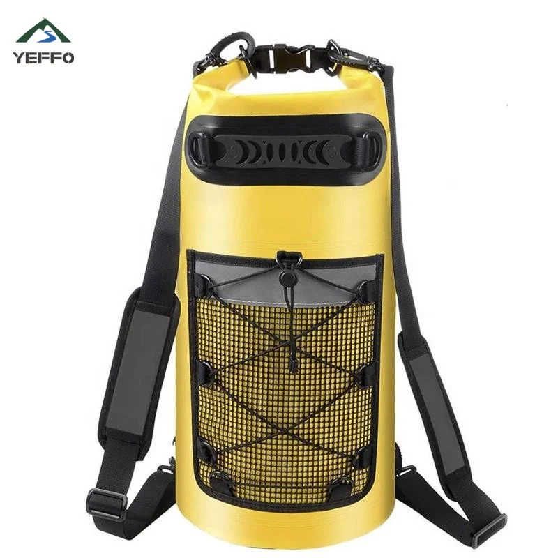 2021 factory wholesale PVC Tarpaulin outdoor waterproof 22L backpack for hiking camping
2021 factory wholesale PVC Tarpaulin outdoor waterproof 22L backpack for hiking camping