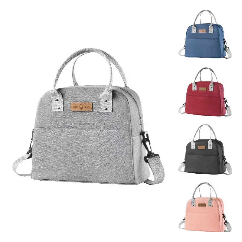 New polyester outdoor thickened handle thermal insulation boy lunch bag with shoulder strap
New polyester outdoor thickened handle thermal insulation boy lunch bag with shoulder strap