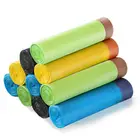Colorful Drawstring Kitchen Trash Bag Home Office Plastic Garbage Bags On Roll
