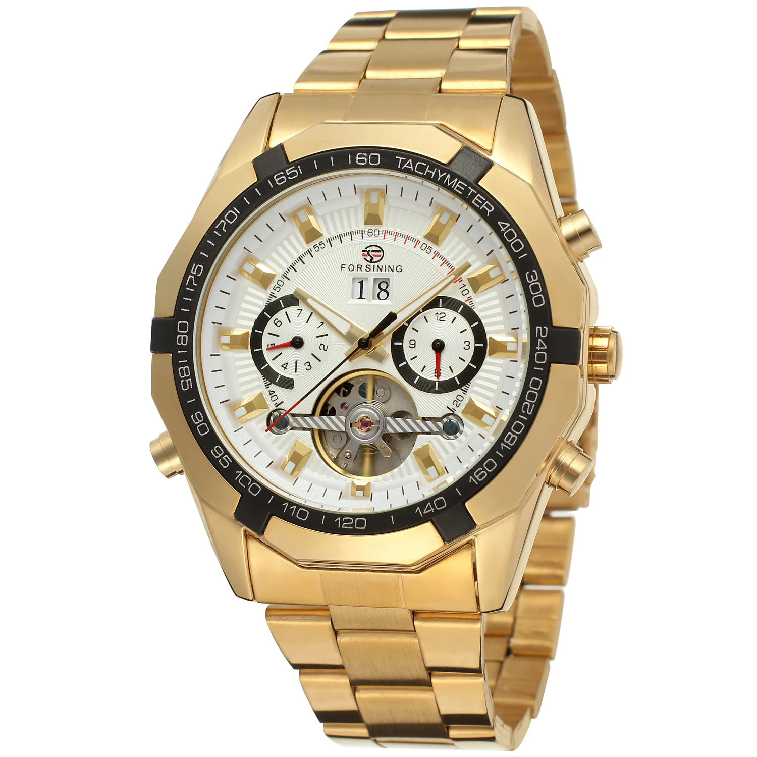 FORSINING Automatic Watch Luxury Men's Gold Watch 340 Classic Mechanical Skeleton Clock Watch For Men 2020 Hot Selling
FORSINING Automatic Watch Luxury Men's Gold Watch 340 Classic Mechanical Skeleton Clock Watch For Men 2020 Hot Selling