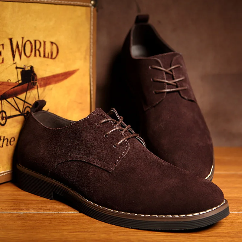 Customize logo British style summer suede leather large size business casual slip on dress shoes men
Customize logo British style summer suede leather large size business casual slip on dress shoes men