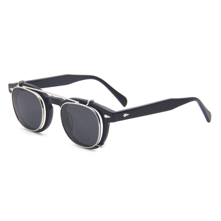 Polarized Lens Eyewear Magnifying Stylish Optical Glasses Wholesale Clip on Acetate Glasses 2 in 1
Polarized Lens Eyewear Magnifying Stylish Optical Glasses Wholesale Clip on Acetate Glasses 2 in 1